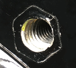 Metal Threads in ABS