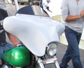 DynaFairing wide glide Sturgis2010