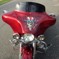 RoadKing Classic (6 x 9 Fairing) (with Color Match - Vivid Black)