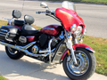 Yamaha Vstar 1300 Classic (6 x 9 Fairing) (with Color Match - Yamaha 0918 Deep Red Metallic K)