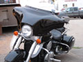Honda VTX1300R (6 x 9 Fairing) (with Color Match - Honda YR232P Pearl Sunburst Orange and Strong)