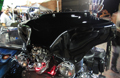 GPS Fairing Softail Heritage with side car Biketoberfest ...